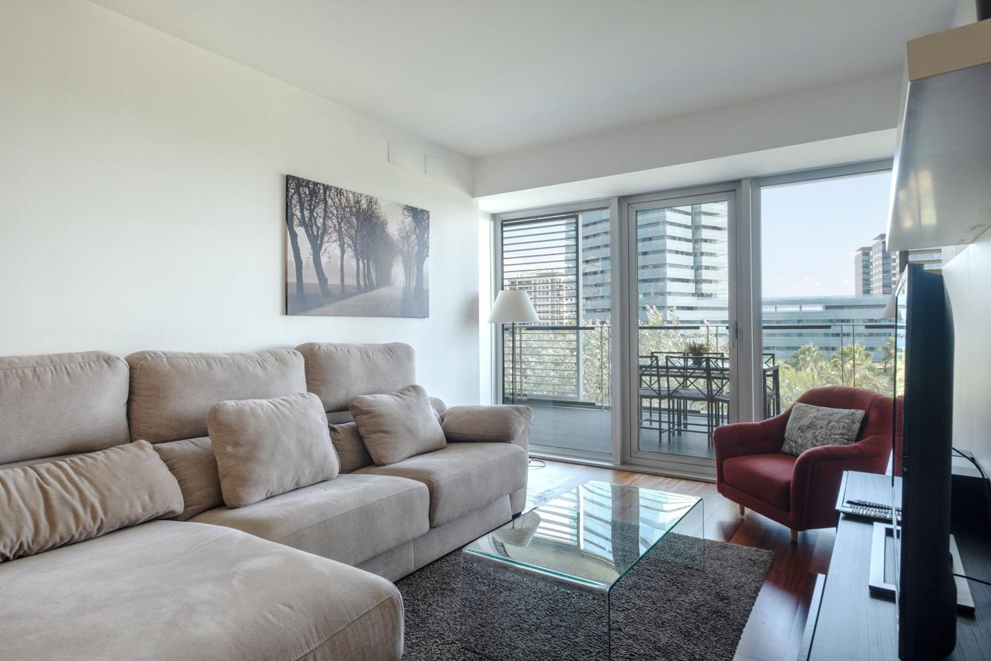 Rent Beach-diagonal Mar Appartement Barcelone